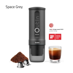 Outin Nano - portable electric espresso machine - capsules & ground coffee