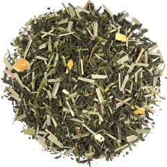 Little Lemon Tree - green tea 100 grams - Café du Jour loose tea