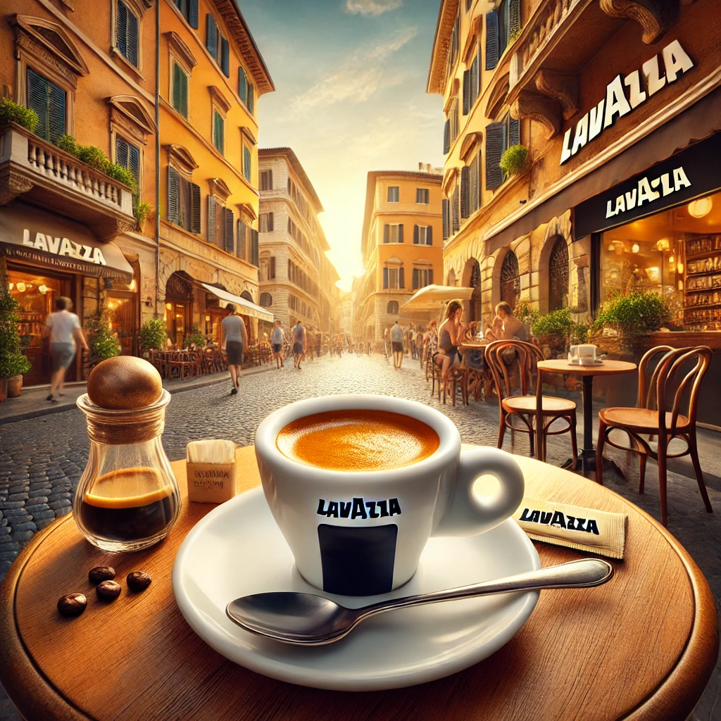 Lavazza on the shopping street