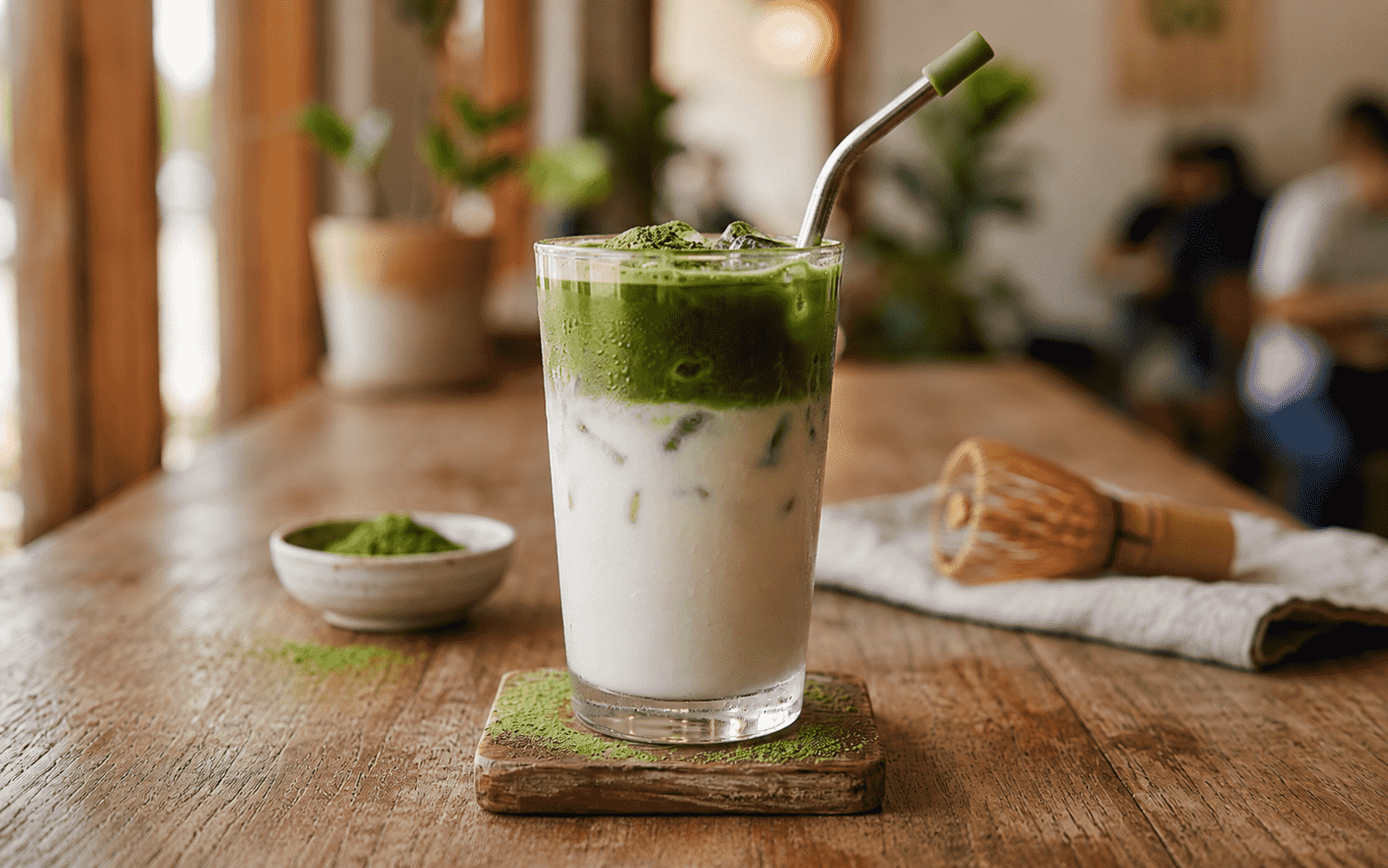 Iced matcha latte recipe: cool, creamy and easy to make