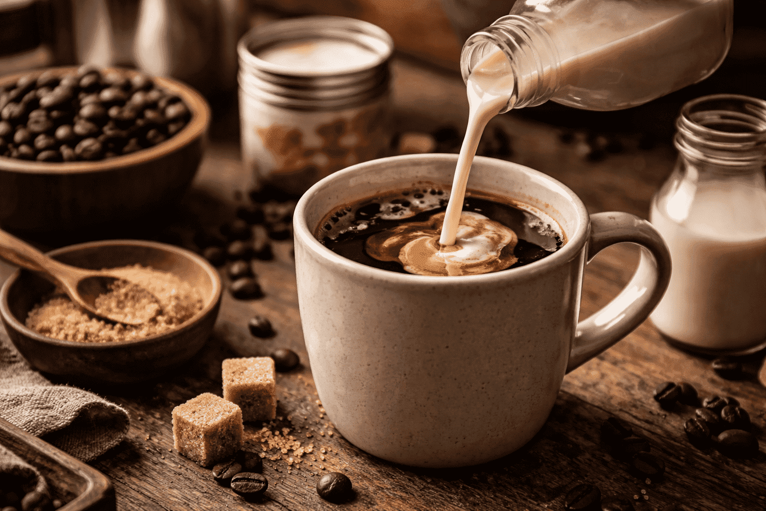 All about coffee milk: types, flavour and use