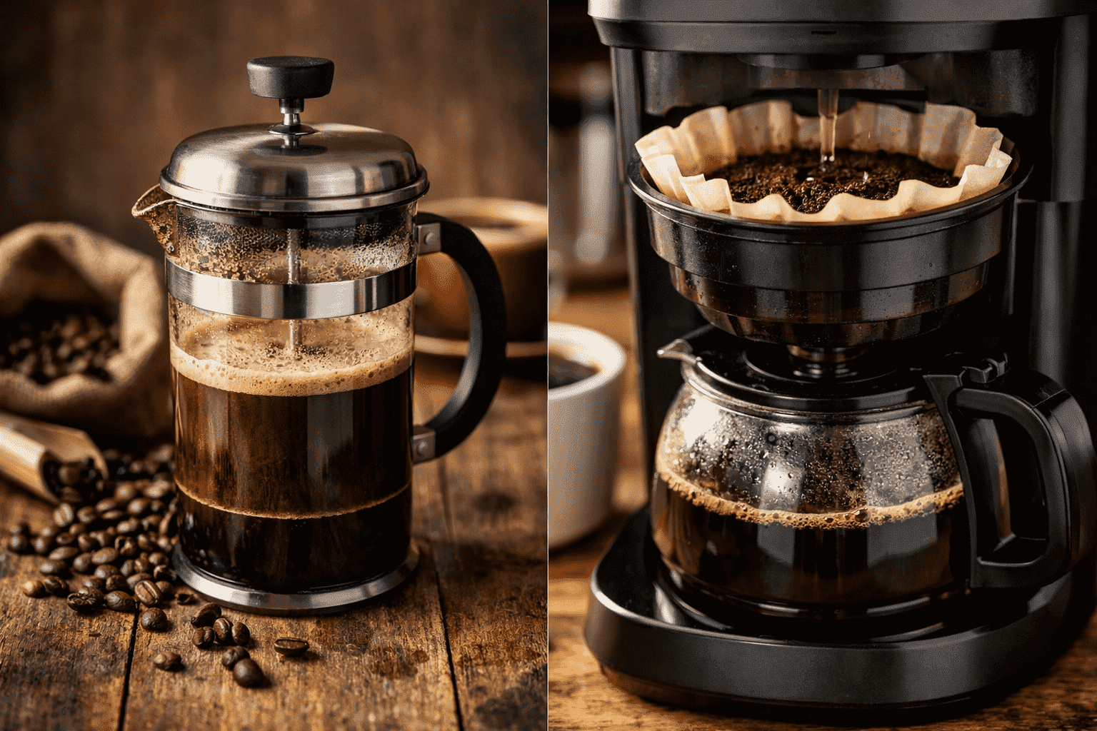 What Is The Difference Between French Press And Filter Coffee?