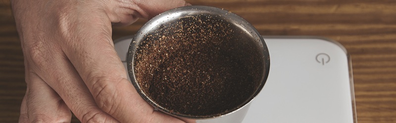 Ground coffee