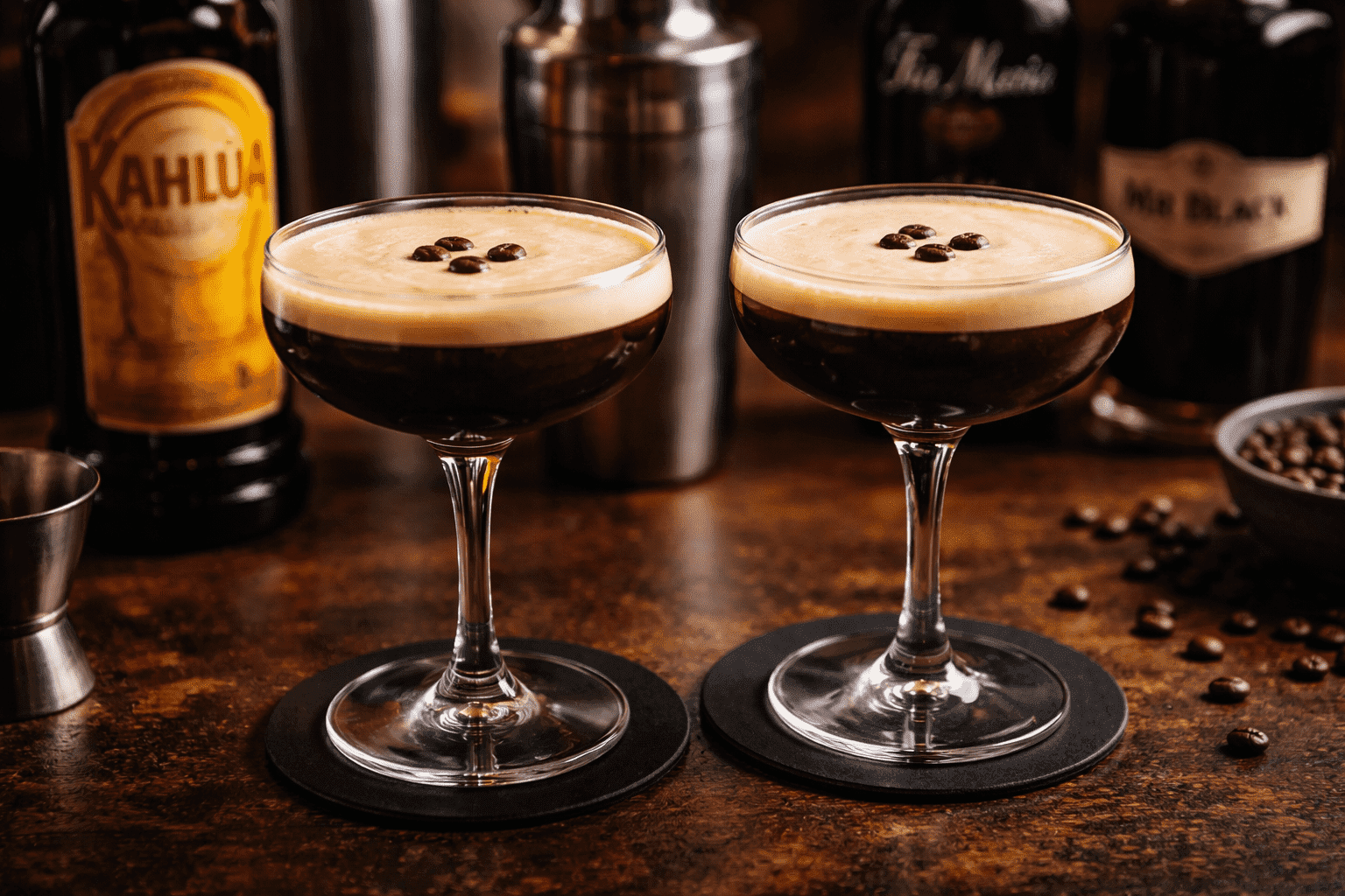 Which coffee liqueur goes in an Espresso Martini?