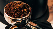 Ground coffee